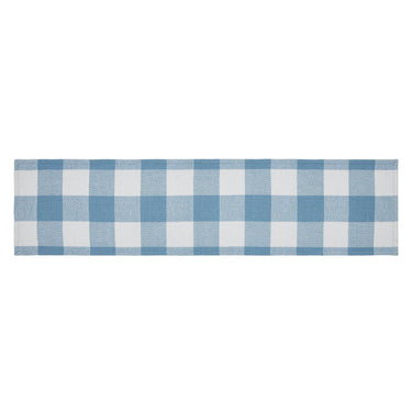 Annie Buffalo Check Blue Runner 12x48 - The Fox Decor